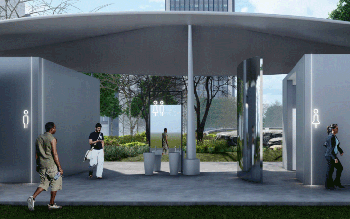 城市三星级公厕